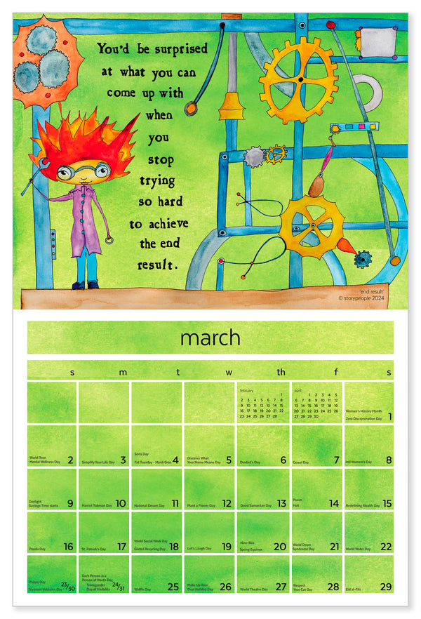 StoryPeople Calendar 2025 - Set of 3