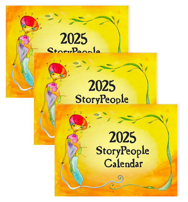 StoryPeople Calendar 2025 - Set of 3