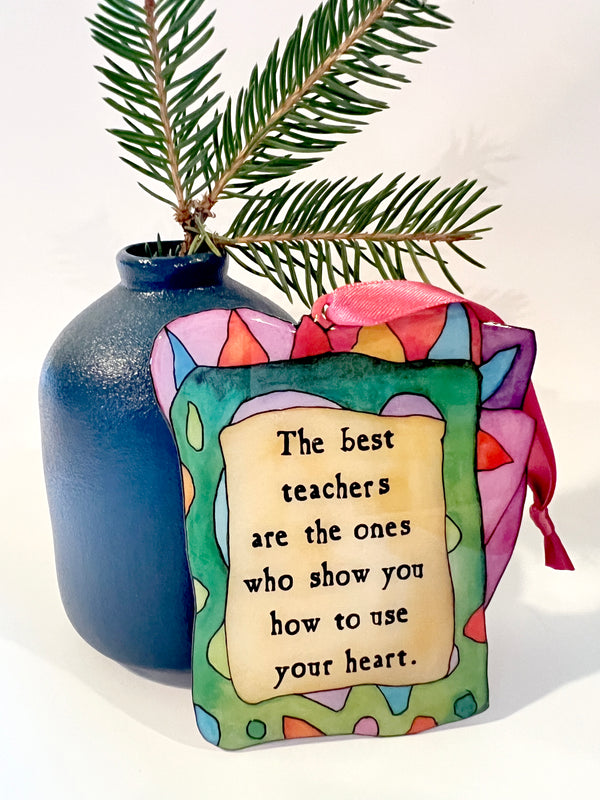 Teach Love Ornament