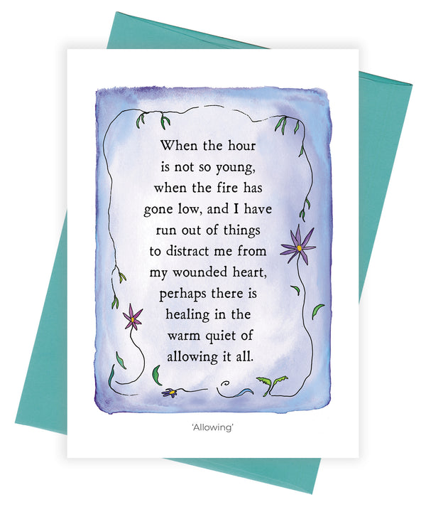 Allowing Greeting Card