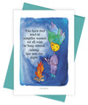 Campfire Greeting Card