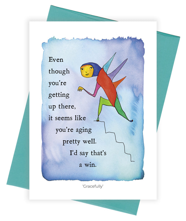 Gracefully Greeting Card