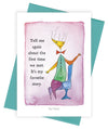 Our Story Greeting Card