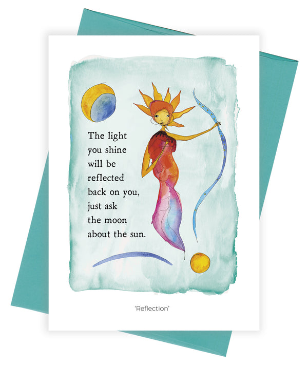 Reflection Greeting Card