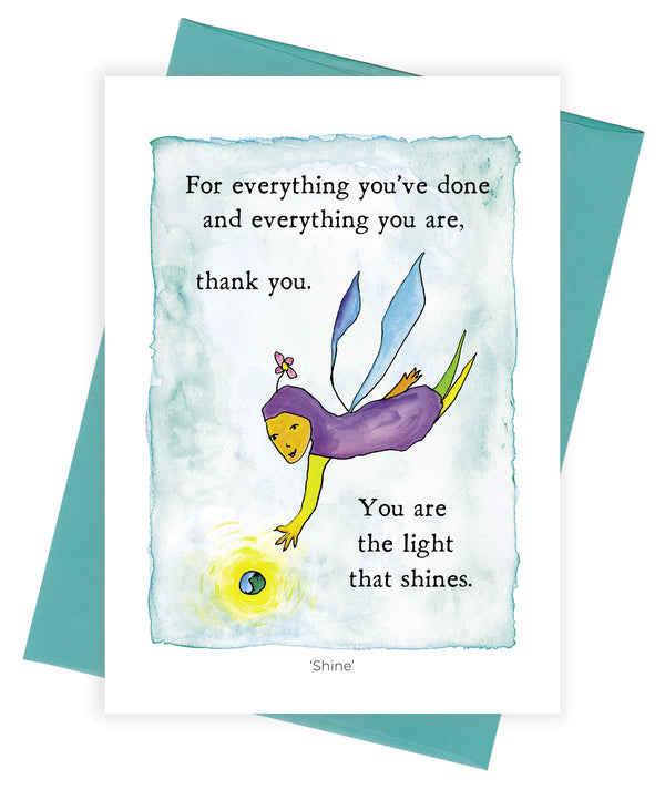 Shine Greeting Card