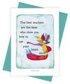 Teach Love Greeting Card