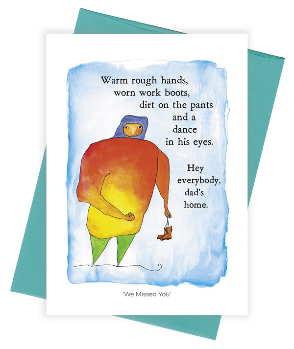 We Missed You Greeting Card