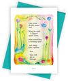 All In Greeting Card