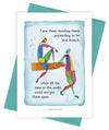 Just Friends Greeting Card